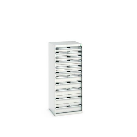 40019156-16V Bott 11 Cabinet, Steel, 1600mm x 650mm x 650mm, Light Grey