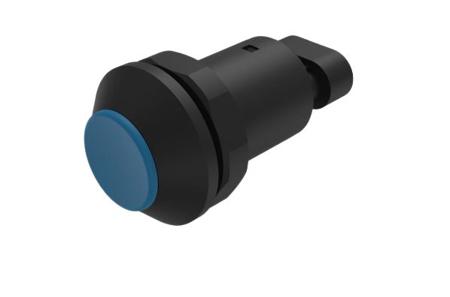 09-RS-1101-6000-M000 EAO Series 09 Series Push Button Switch, Momentary, Panel Mount, 30mm Cutout, 1 NO, 12 → 48V dc, IP67