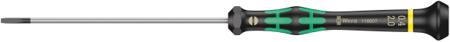 05117995001 Wera Slotted Precision Screwdriver, 3 x 0.5 mm Tip, 50 mm Blade, 147 mm Overall