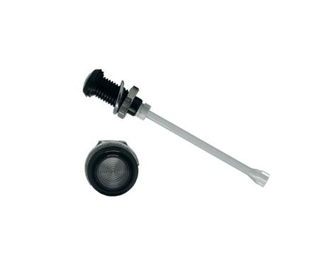 RHD-1640-F9PZ67PR  Bivar, Panel Mount Vertical LED Light Pipe, Clear Round Lens