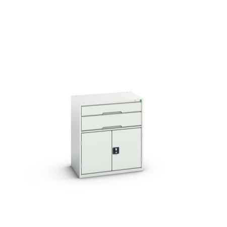 16925137.16 Bott 2 Cabinet, Steel, 900mm x 800mm x 550mm, Light Grey