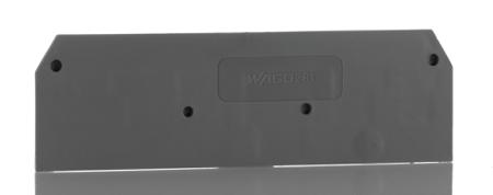 281-334 WAGO 281 Series End and Intermediate Plate for Use with 281 Series Terminal Blocks