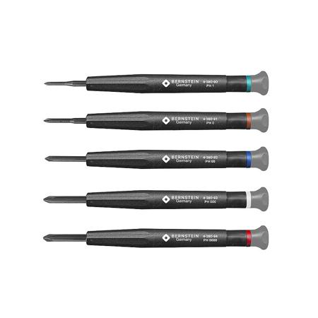 4-380-PH Bernstein Phillips Micro Screwdriver, PH0000 Tip, 17 Blade, 104 Overall