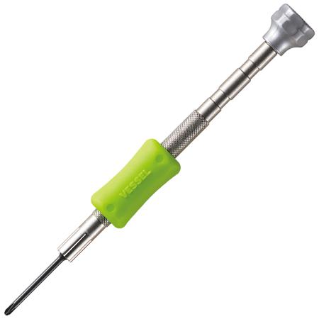 TD-51--000 Vessel Phillips Precision Screwdriver, PH000 Tip, 17 mm Blade, 97 mm Overall