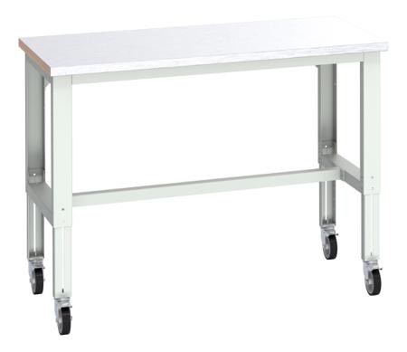 41003687-16V Bott 41003687.16V Portable Sheet Steel Workbench, 300kg Max Load, Adjustable Height, 840 → 1140mm x 750mm x