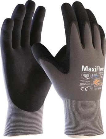 42874-10B ATG Maxiflex Ultimate Grey Nylon, Spandex Abrasion Resistant, Cut Resistant, Puncture Resistant, Tear Resistant Work