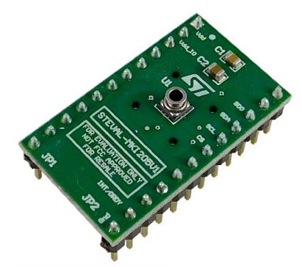 STEVAL-MKI205V1 STMicroelectronics LPS33W Adapter Board for a Standard DIL24 Socket for LPS33W STEVAL-MKI109V3 motherboard