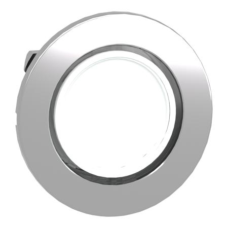 ZB4FV013 FLUSH MOUNT WHITE PILOT LIGHT HEAD LED