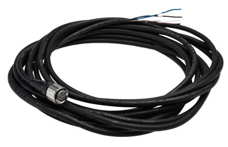 XS2F-M12PVC4S5M Omron Female 5 way M12 to Unterminated Free End Sensor Cable, 5 m