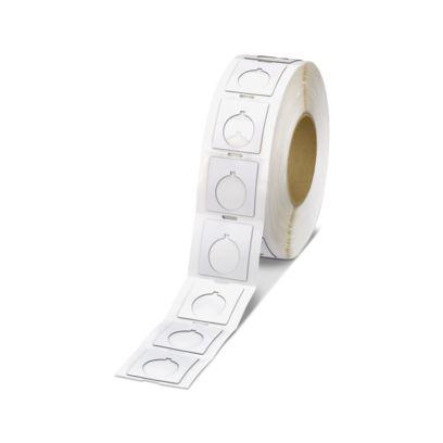 0801855 Phoenix Contact EMLP 30 White Label, 45mm Width, 10mm Height, 500Per Roll Qty