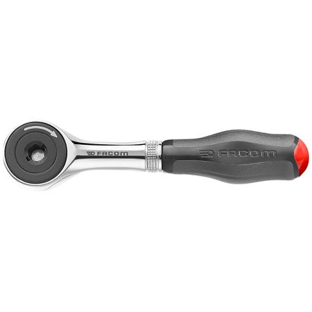R-PE360 Facom 1/4 in Socket Wrench With Comfortable Grip Handle