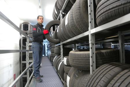 CHECKER140N3 ID Group Black Anti-Slip Rubber Roll 10m x 1.4m x 3mm