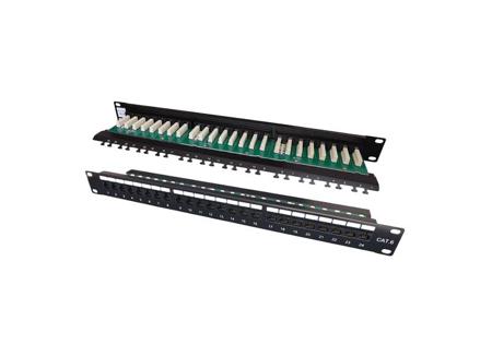 SF24je TUK Limited SF24 Series Cat6 24 Port RJ45 Patch Panel UTP 1 U Black