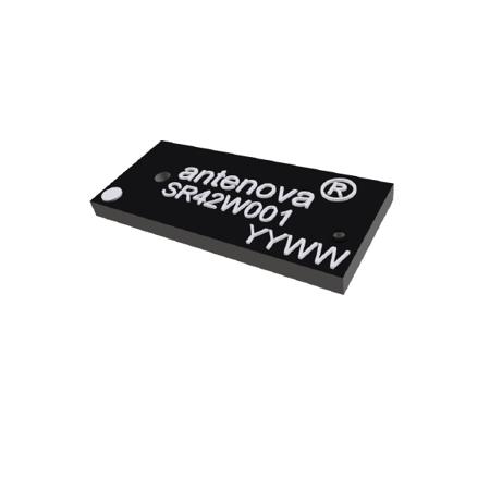 SR42W001 Antenova  Square WiFi Antenna with SMA Connector, WiFi (Dual Band)