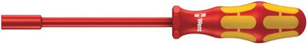 05005340001 Wera Hexagon Nut Driver, 13 mm Tip, VDE/1000V, 125 mm Blade, 237 mm Overall
