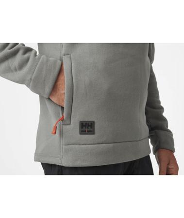 72251_930-M Helly Hansen 72251 Grey Polyester Men Fleece Work M