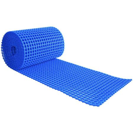 CS020605 Coba Europe Blue Anti-Slip PVC Mat, Cross Ribbed Finish 5m x 0.6m x 12mm