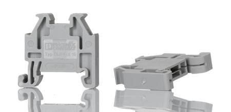 3022263 Phoenix Contact CLIPFIX 15 Series End Stop for Use with DIN Rail Terminal Blocks
