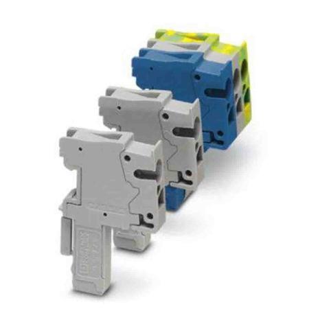 3041082 Phoenix Contact, 5.2mm Pitch, Combi Pluggable Solutions, 1 Way, Pluggable Terminal Block, Plug, DIN Rail, Spring Cage