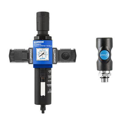 ATU-M2585SQES PREVOST ATU Filter Regulator, 10 bar, ATU M2585SQES