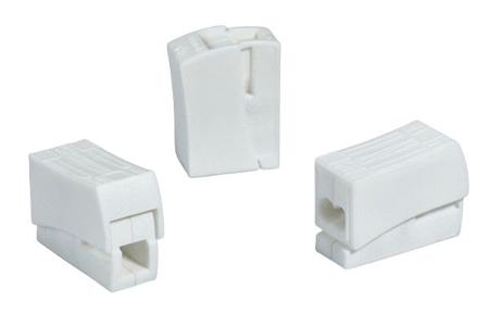 148-90023 HellermannTyton HECL-2/1 Series Connector, 3-Way, 24A, 0.5 → 2.5 mm² Wire, Push In Termination
