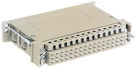 09060480522 HARTING, 09 06 DIN Power Shell Housing for use with DIN 41612 Connector