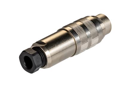 99-5110-15-04 Binder, 4 Pole Cable Mount Miniature Connector Socket, Female Contacts