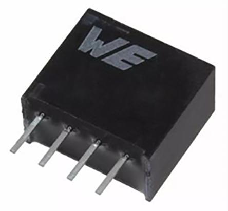 177920511 Wurth Elektronik , Isolated DC-DC Converter, 0mA 4-Pin, SIP