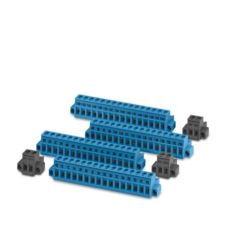 1300536 Phoenix Contact Connector Set, PLUGKIT Series , For Use With BASE-MSTB/D37M/16CH/EX