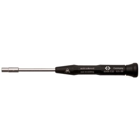 T4840XESD55 CK Slotted Nut Driver, 5.5 mm Tip, 160 mm Overall