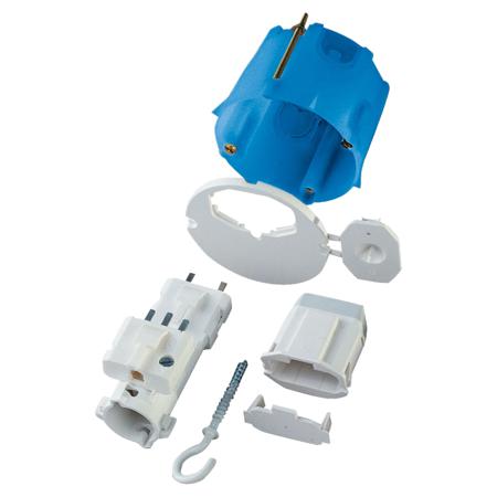 ALB71837 Schneider Electric ALB Series Blue, White ABS, PC Junction Box, IP20, 49 x 71 x 71mm