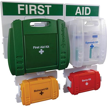222-3782 Wall Mounted First Aid Kit for 100 people, 65 cm x 600mm