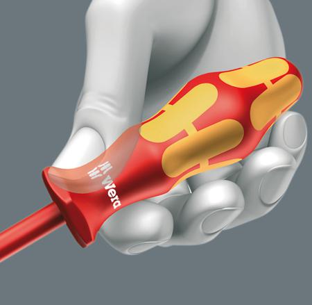 05020131001 Wera 80 mm Electricians Screwdriver, Phillips PH1 Tip