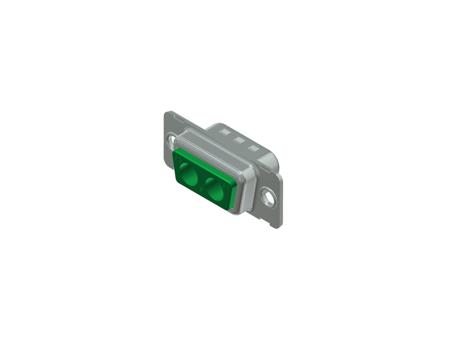 302W2CPXX99A10X CONEC 2 Way Through Hole D-sub Connector Plug, with Mounting Hole