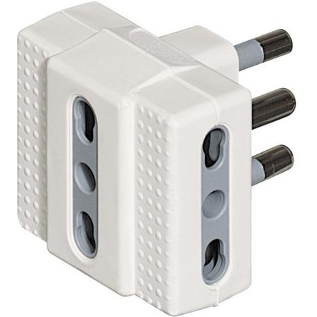 S3604D Bticino White Plug Socket