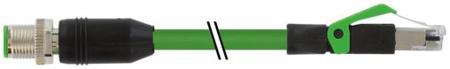 7000-44711-7940500 Murrelektronik Limited Male 4 way M12 to Male 4 way RJ45 Sensor Actuator Cable, 5 m