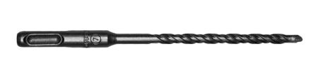 KBPS07B Starrett SDS Plus Series Carbide Tipped SDS Plus Drill Bit, 7mm Diameter, 160 mm Overall