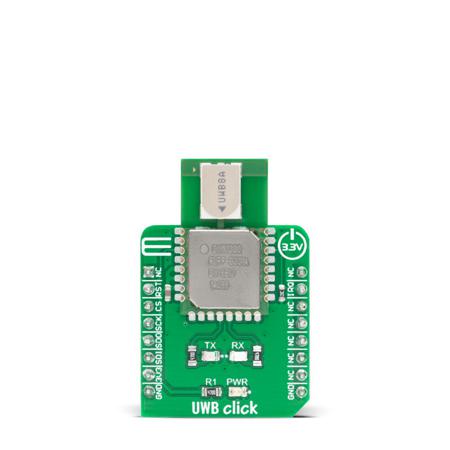 MIKROE-4199 MikroElektronika UWB Click DWM1000 for Real Time Location System 3.5 → 6.5GHz