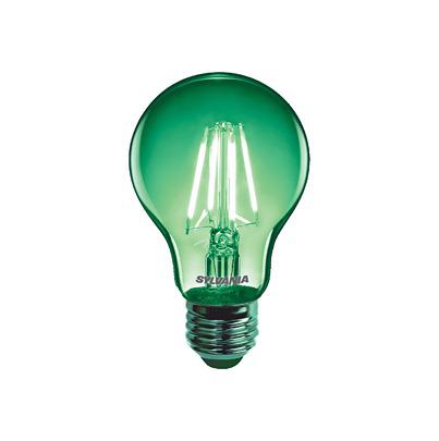 86309 Sylvania ToLEDo Retro E27 LED Bulbs 4 W, Green, Pear shape