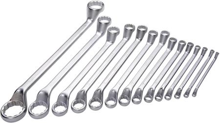 105-J14 SAM  Series Offset Ring Spanner, 6X7 mm, 8X9 mm, 10X11 mm, 12X13 mm, 14X15 mm, 16X17 mm, 18X19 mm, 21X23 mm,