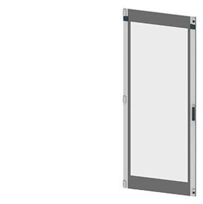 8PQ2197-8BA07 Siemens 8PQ2197 Series Lockable Sheet Steel RAL 7035 Transparent Door, 2000mm H, 800mm W, 25mm D for Use with SIVACON S4