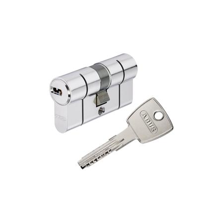 D6PSN-40-40-BK ABUS Euro Cylinder Lock, 40/40 mm (40/40mm)