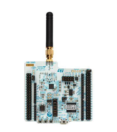 NUCLEO-WL55JC2 STMicroelectronics STM32 Nucleo-64 development board with STM32WL55JC MCU, SMPS, supports Arduino and morpho