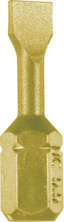 125-0369 5 pieces Diamond TiN Titanium, Driver Bit, 6.5 x 1.2 mm