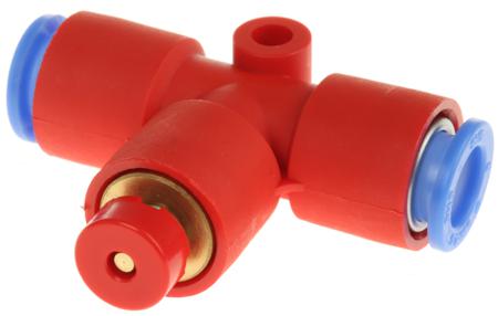 KEA08 SMC Quick Exhaust Valve, Rc 1/4 Female x 10 bar, Tube, 8mm