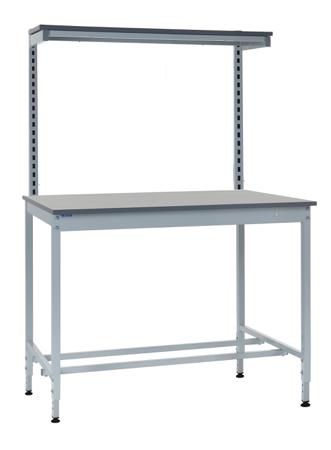 440-902 RS PRO Steel Workbench, 250kg Max Load, Adjustable Height, 840mm x 1200mm x 900mm