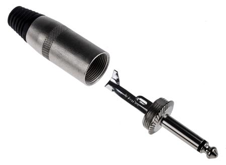 395-1080 RS Pro 1/4 in Cable Mount Jack Plug, 2