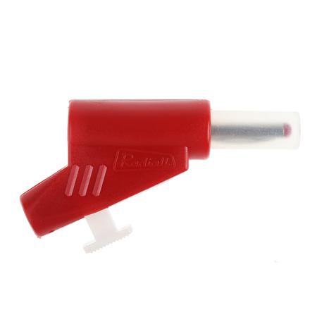 R-941-461-600 Radiall, Red 4mm Banana Plug, Nickel, Tin Plated, 750V ac, 30A