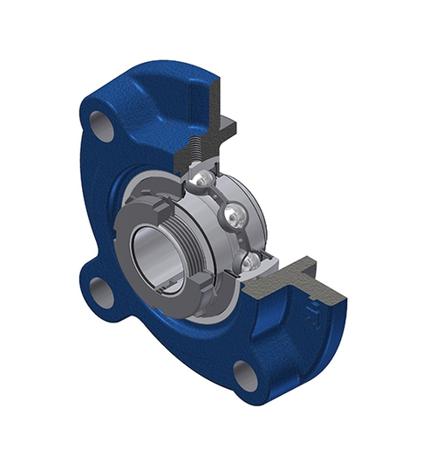 UKFC218H SNR 4 Hole Cylindrical,  80 mm ID