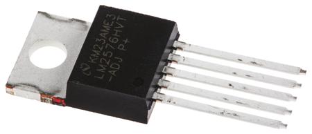 LM2576HVT-ADJ/NOPB Texas Instruments,  Step-Down Switching Regulator, 1-Channel 3A Adjustable 5-Pin, TO-220